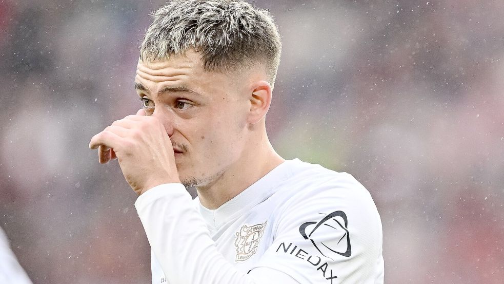 Bester Leverkusener: Offensiv-Ass Florian Wirtz. Foto: Harry Langer/dpa