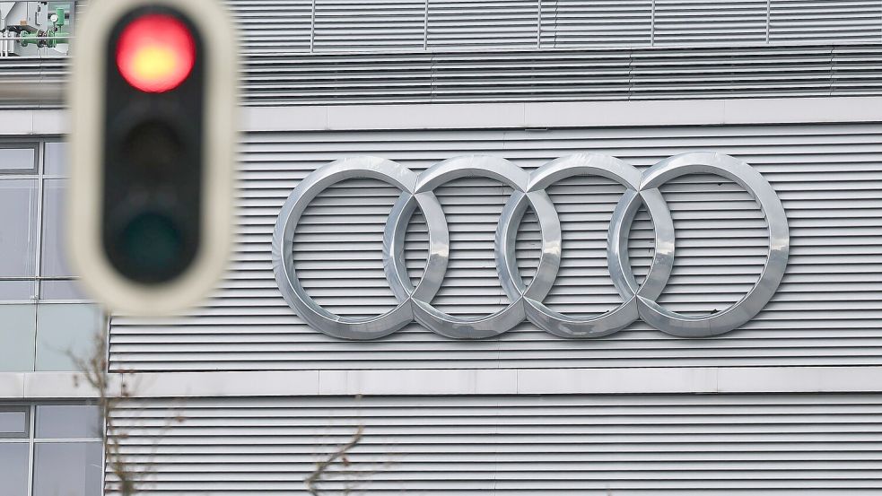 Audi-Zentrale in Ingolstadt - beim Autobauer läuft es derzeit schlecht. Foto: Daniel Löb/dpa