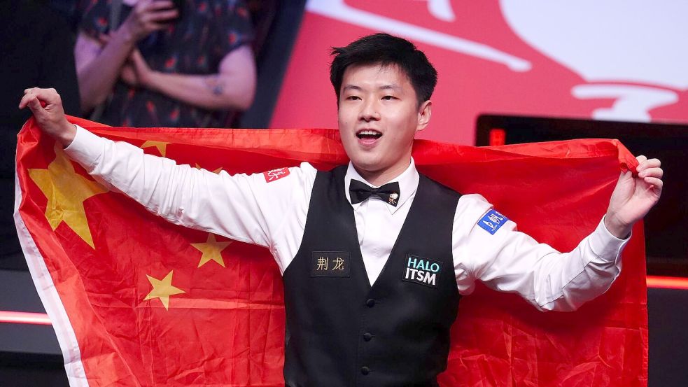 Nicht zu schlagen im WM-Finale: Zhao Xintong. Foto: Mike Egerton/PA Wire/dpa