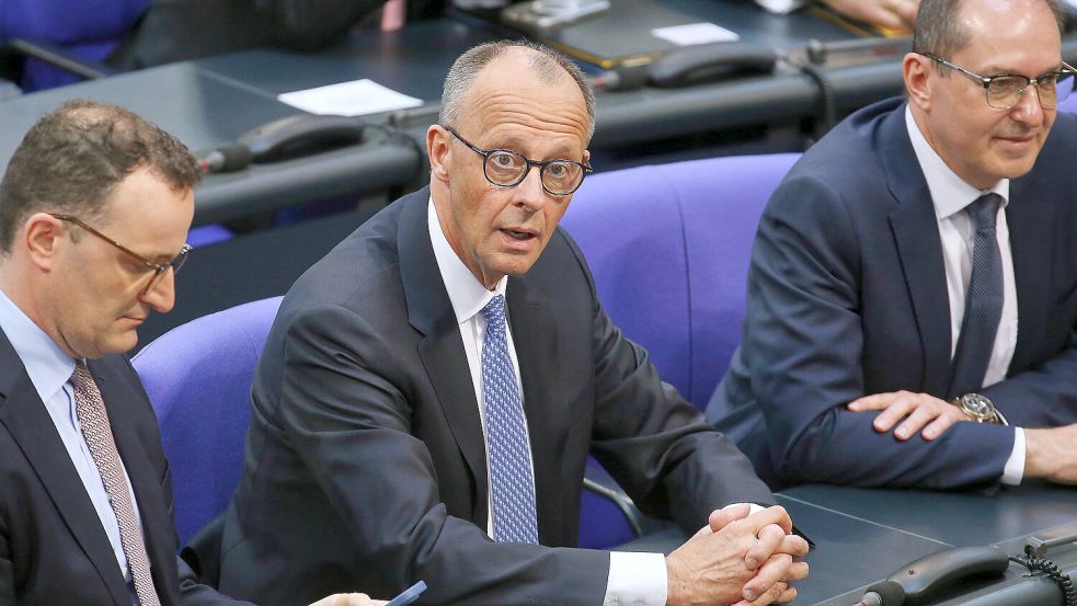 In Runde 1 der Kanzlerwahl überraschend gescheitert: Friedrich Merz. Foto: IMAGO/dts Nachrichtenagentur