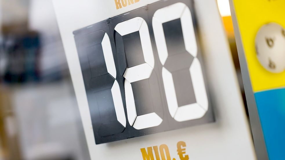 Im Eurojackpot liegen weiterhin 120 Millionen Euro. (Symbolbild) Foto: Thomas Banneyer/dpa