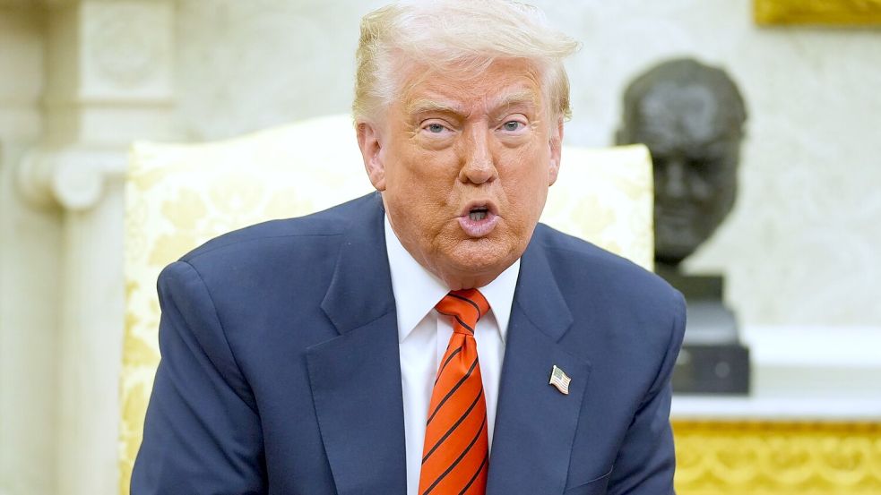Trump gegen Wiederaufnahme Russlands in G7 Foto: Evan Vucci/AP/dpa