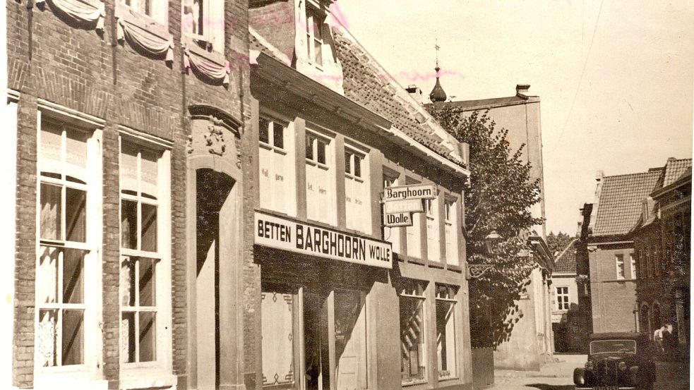 Betten Barghoorn in der Boltentorstraße im Jahr 1938.