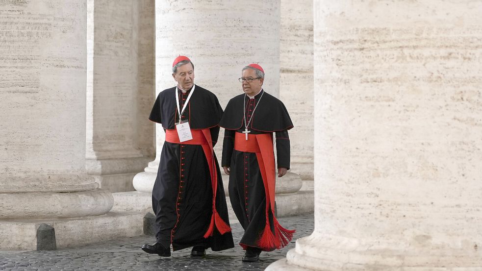 Vor dem Konklave: Die Kardinäle treffen letzte Vorbereitungen für die Papstwahl. Foto: dpa/AP/Gregorio Borgia