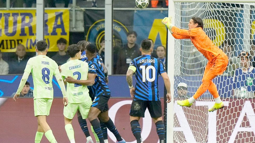 Yann Sommer war der beste Spieler beim Fußball-Spektakel. Foto: Luca Bruno/AP/dpa