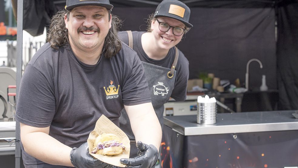 Grillexperte Smokeylip wird ein Lekkermarkt-Menü zubereiten. Foto: Akka Fotografie