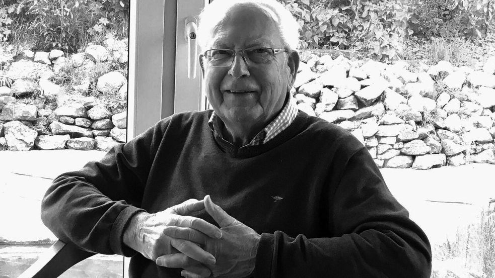 Der Rhauderfehner Architekt Jochen Buss ist am 1. Mai im Alter von fast 87 Jahren gestorben. Foto: privat