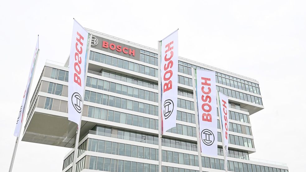 Die finanziellen Folgen der Trump-Zölle für das eigene Geschäft kann der Technologiekonzern Bosch bislang nicht abschätzen. Foto: Bernd Weißbrod/dpa