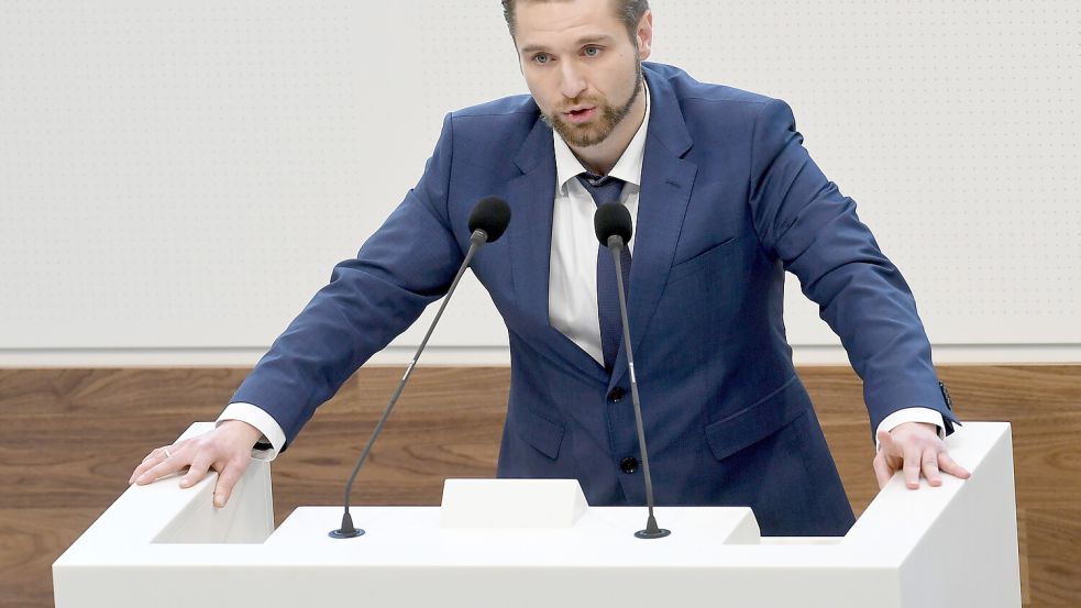 Niemand im Landtag hat in dieser Legislatur bereits so viele Ordnungsrufe erhalten, wie der AfD-Abgeordnete Stephan Bothe. Foto: dpa/ Holger Hollemann