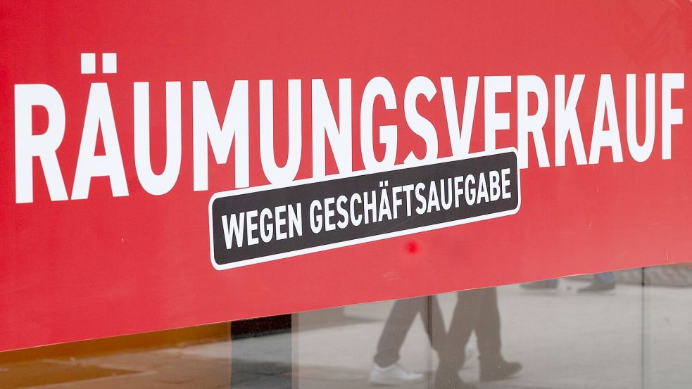 Manche Unternehmen geben auf. Foto: Bernd Weißbrod/dpa