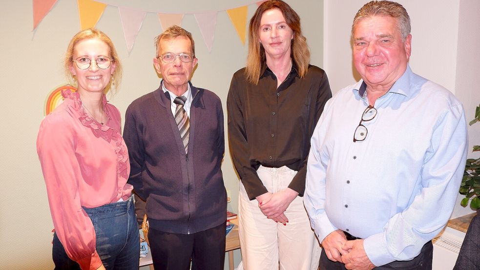 Michaela Kruse (von links), Klaus Gisbertz, Ute Packmohr und Peter Meinhardt bilden den geschäftsführenden Vorstand des Posportvereins Leer. Foto: privat