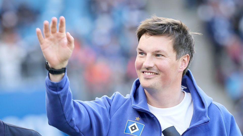 Vom Fan zum Aufstiegs-Held? HSV-Cheftrainer Merlin Polzin kann Großes schaffen. Foto: Christian Charisius/dpa