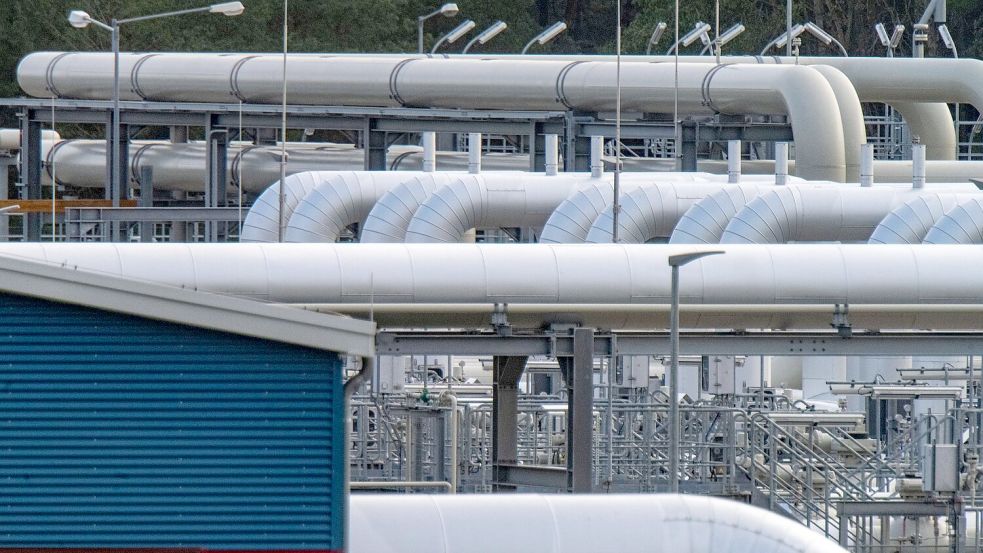 Die Nord Stream 2-Pipeline ist nie in Betrieb genommen worden. (Archivbild) Foto: Stefan Sauer/dpa