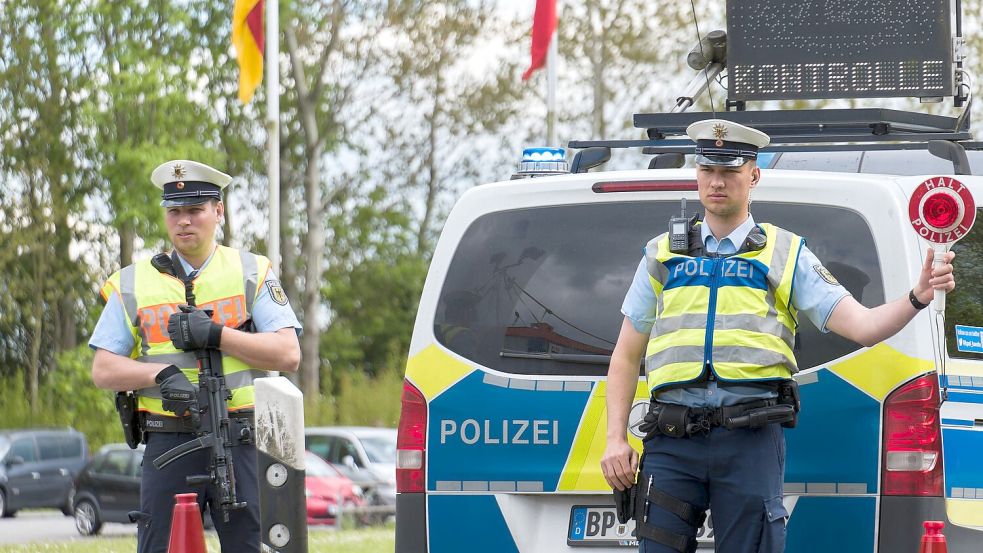 Die deutschen Grenzen werden nach Anweisung des Bundesinnenministers stärker kontrolliert. Foto: Marcus Golejewski/dpa