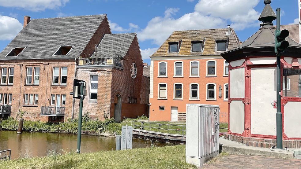 Blick auf den Kanal „Am Roten Siel“