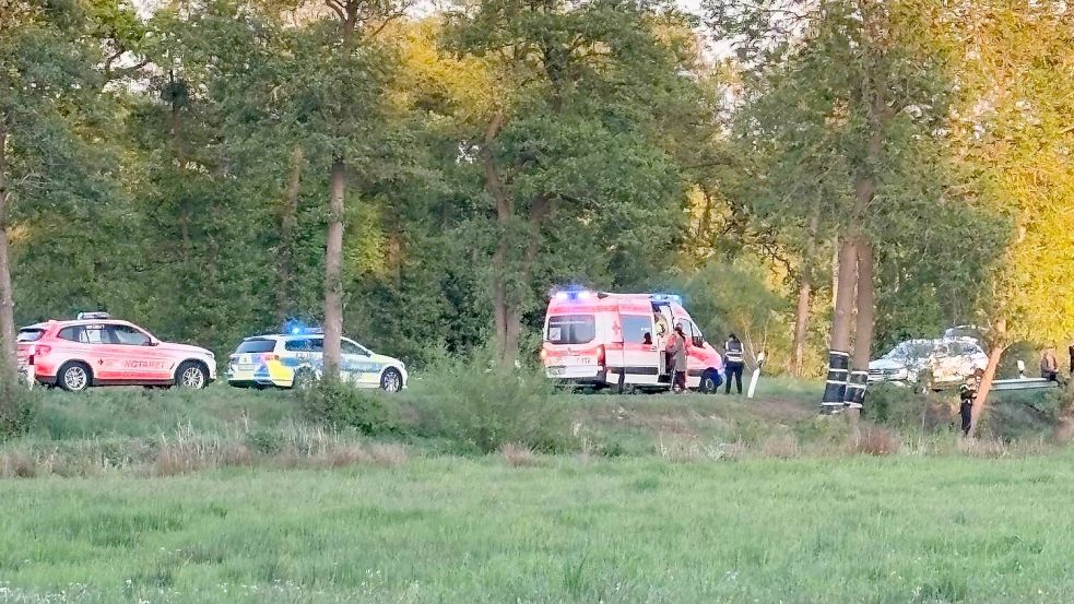 In Langholt gab es am Freitagabend einen schweren Unfall. Foto: Horst Kruse