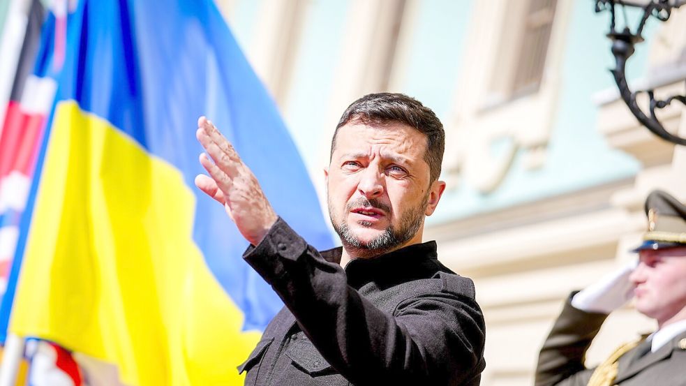 Die Ukraine wehrt sich seit mehr als drei Jahren mit westlicher Unterstützung gegen die russische Invasion. Foto: Kay Nietfeld/dpa
