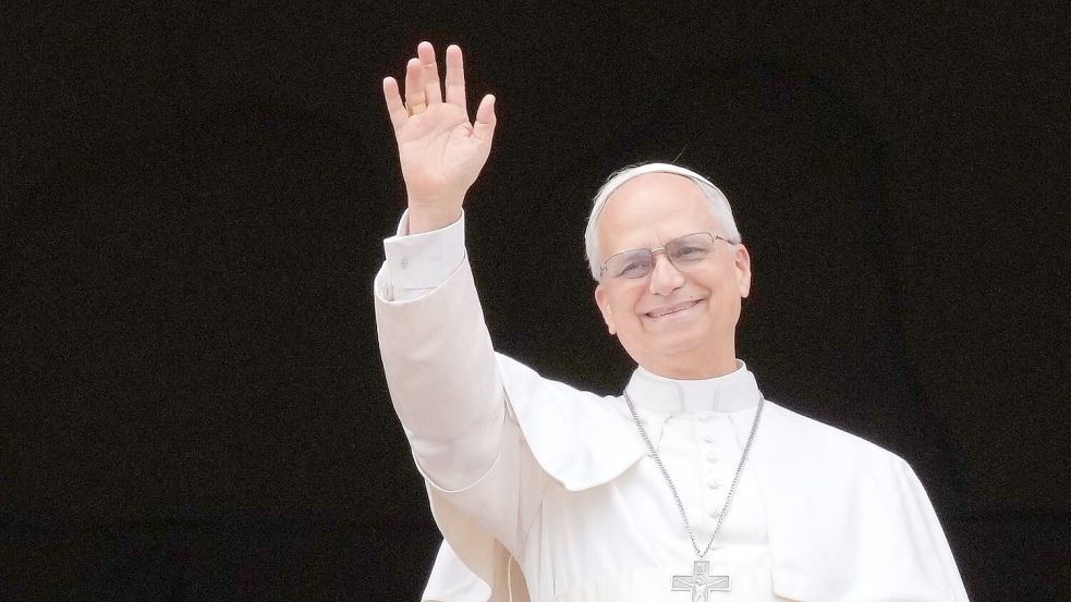 Ein Gruß auch an alle Mütter. Foto: Gregorio Borgia/AP/dpa