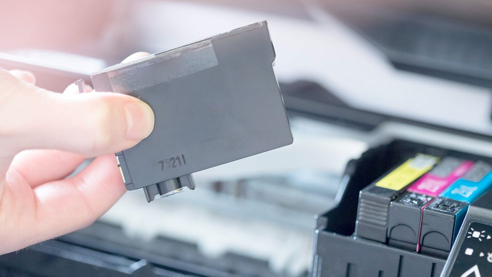 Wohin mit leeren Druckerpatronen? Wir erklären es Ihnen. Foto: IMAGO/imageBROKER/Patrick Daxenbichler