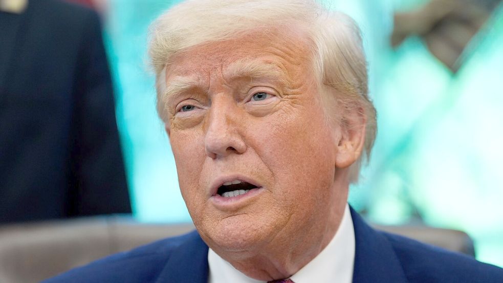 Trump will niedrige Medikamentenpreise in den USA erreichen Foto: Alex Brandon/AP/dpa