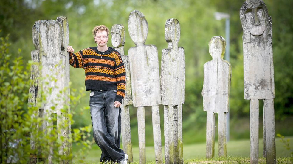 Joe Conradi aus Loquard ist nonbinär und fühlt sich weder dem einen, noch dem anderen Geschlecht zugehörig. Foto: Klaus Ortgies