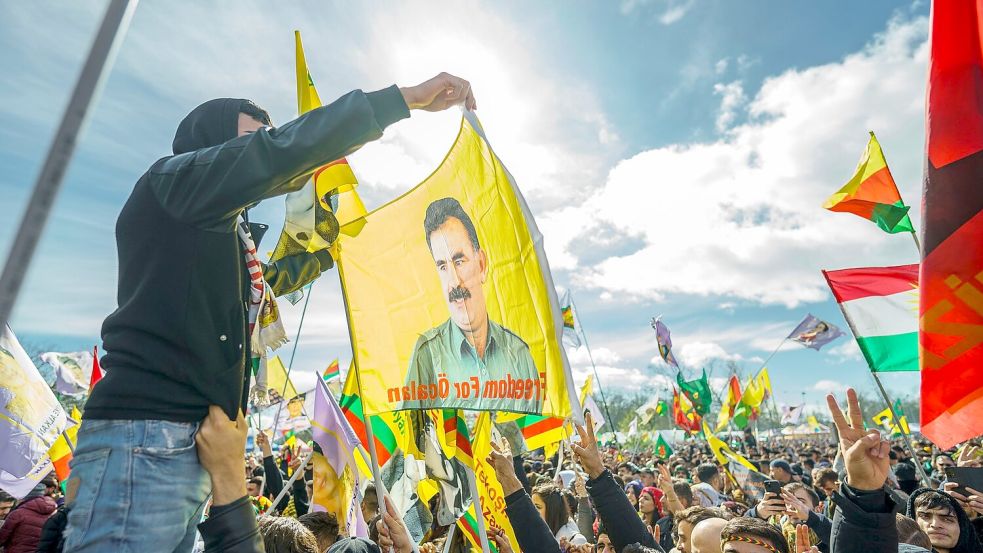 Auflösung der verbotenen kurdischen Arbeiterpartei PKK (Archivbild) Foto: Andreas Arnold/dpa