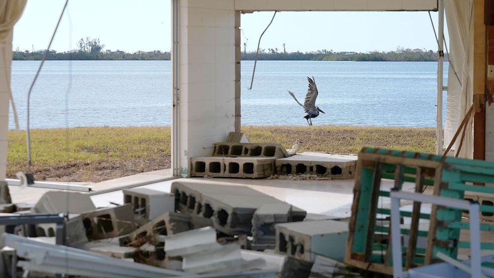 Hurrikan „Milton“ hat weite Landstriche in Florida zerstört. (Archivbild) Foto: Rebecca Blackwell/AP/dpa