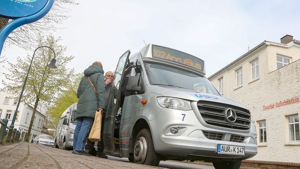 Der Anrufbus in Aurich wird nicht mehr lange zum Stadtbild in Aurich gehören. Foto: Romuald Banik