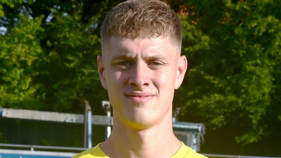 Nick Kaßmann spielte im Herrenbereich bisher ausschließlich für Germania Leer. Foto: Damm