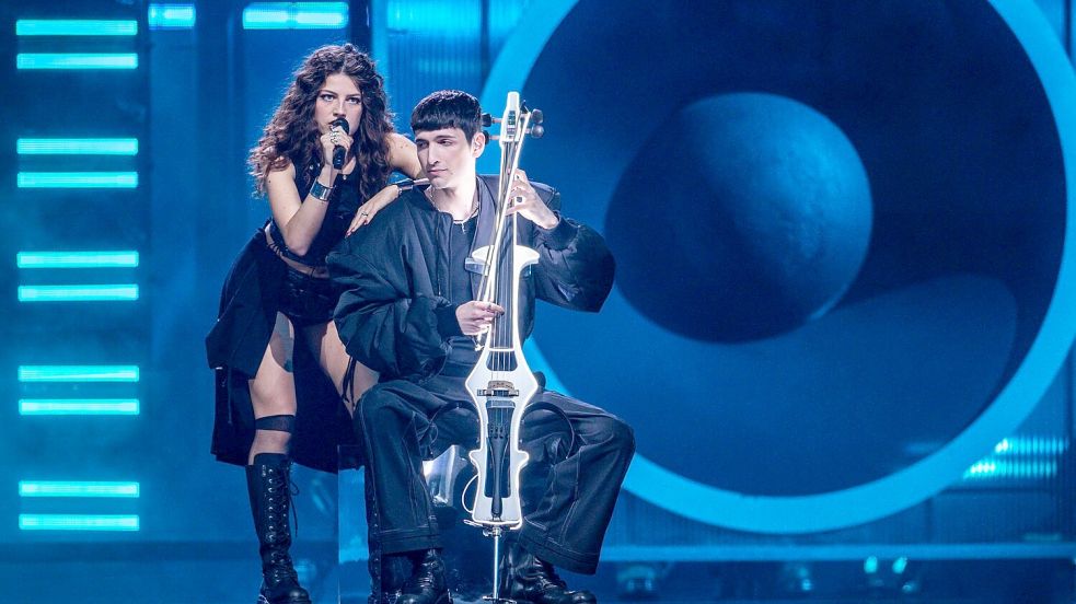 Viel Applaus beim ESC für das Deutschland-Duo Abor & Tynna. Foto: Jens Büttner/dpa