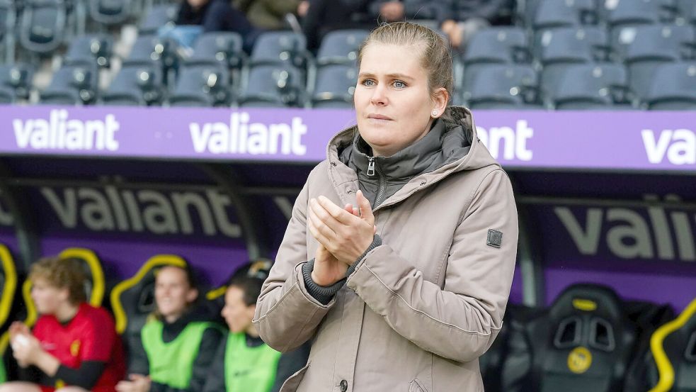 Trotz der Hinspiel-Niederlage blickt Imke Wübbenhorst dem Rückspiel optimistisch entgegen. Foto: Imago