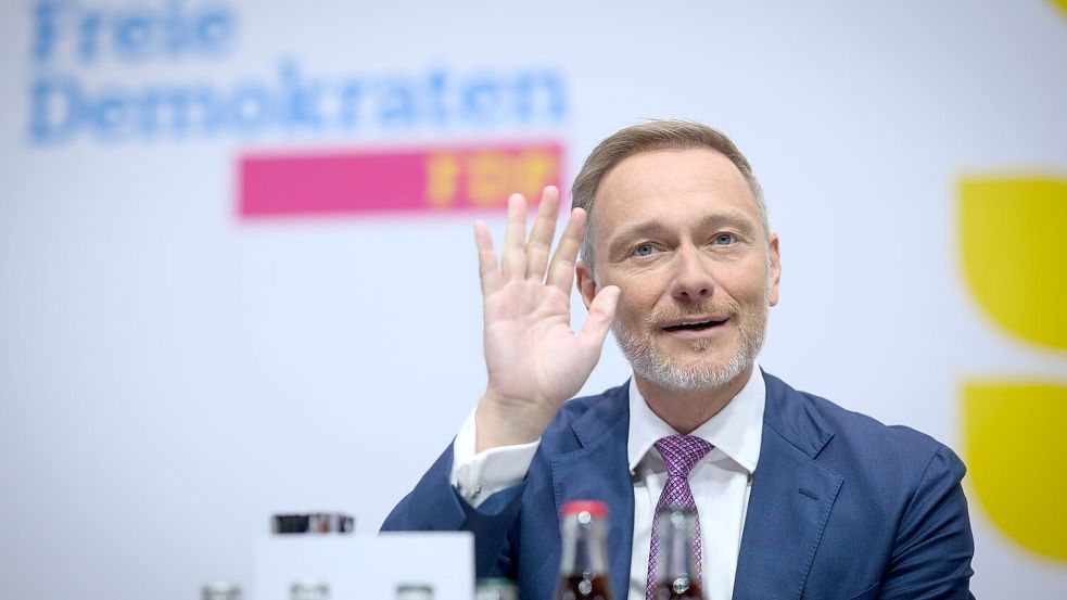 Verabschiedet sich mit dem FDP-Parteitag von der Spitze der Liberalen: Christian Lindner Foto: Bernd von Jutrczenka/dpa
