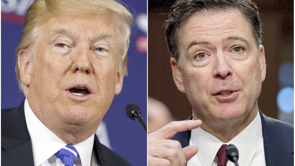 Comey und Trump Foto: AP