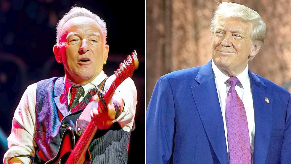 Trump attackiert Springsteen scharf. Foto: Andy Von Pip/Alex Brandon/ZUMA Press Wire/AP/dpa