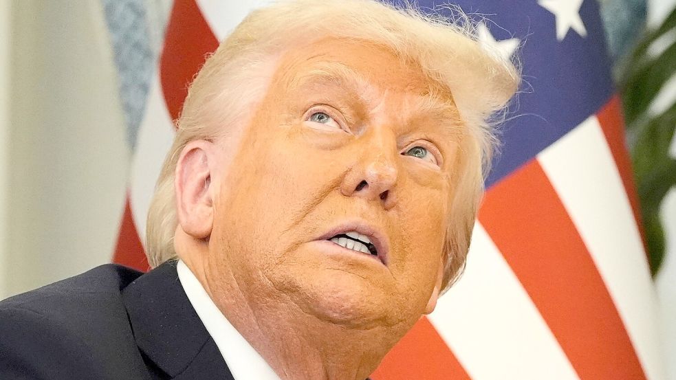 Trump rief seine Parteikollegen auf, sich hinter dem „großen, schönen Gesetz“ zu vereinen - doch das blieb ohne Erfolg. (Archivbild) Foto: Alex Brandon/AP/dpa