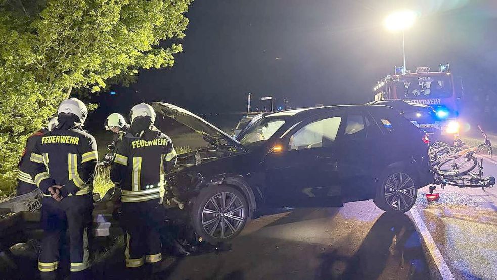 Die Feuerwehr war wegen eines Unfalls in Plaggenburg im Einsatz. Foto: Feuerwehr