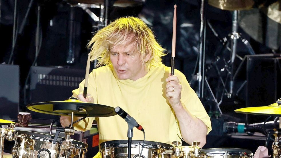 Zak Starkey ist nicht mehr Teil von „The Who“. (Archivbild) Foto: Carsten Koall/dpa