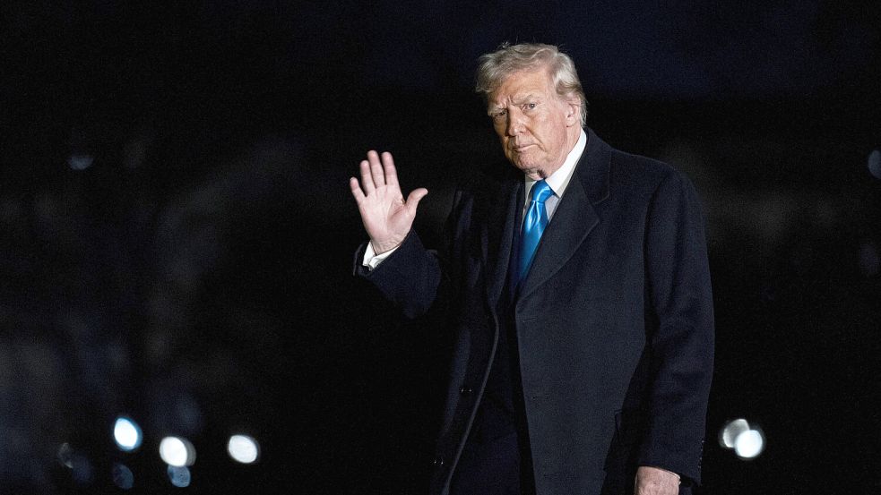 „Er kommt bekanntlich aus dem Immobiliengeschäft“: der amerikanische Präsident Donald Trump. Foto: Imago/Pool/ABACA