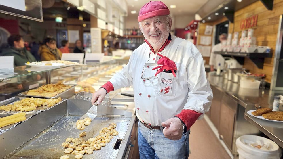 Frischen Fisch und Meeresfrüchte mag Jürgen Gosch in allen Variationen. Foto: Wolfgang Barth