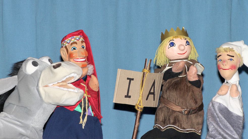 In einer Benefiz-Aktion werden die Oldersumer Puppenspöler das Stück „Rumpelstilzchen“ nach dem Märchen der Brüder Grimm aufführen. Foto: Oldersumer Puppenspölers