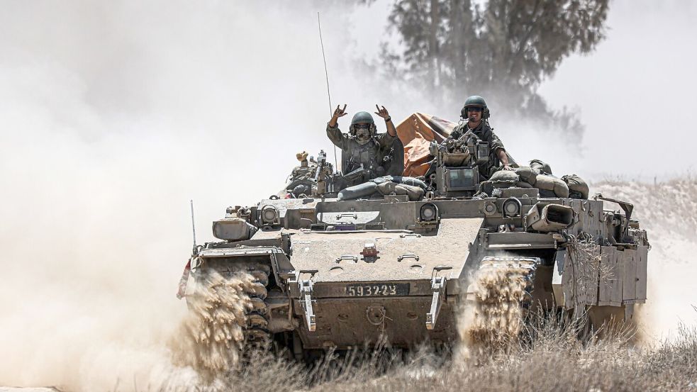 Israels Armee setzt ihre Großoffensive fort. (Archivbild) Foto: Saeed Qaq/ZUMA Press Wire/dpa