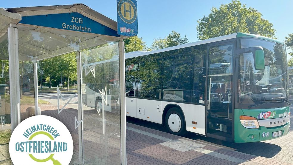 Der ÖPNV in Großefehn soll nach Meinung vieler Befragten verbessert werden. Foto: Imke Cirksena