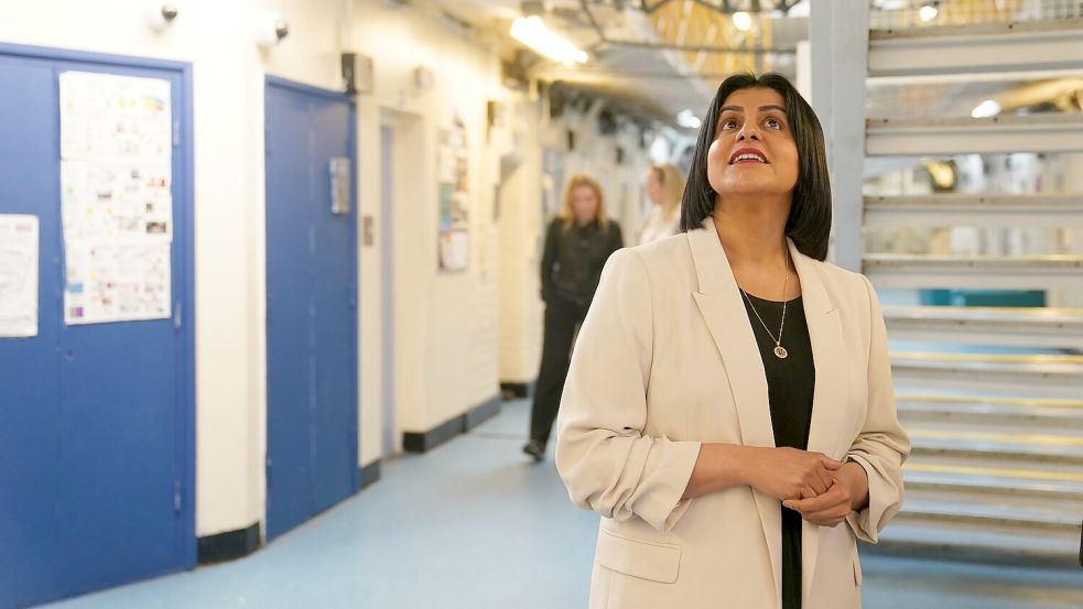 Die britische Justizministerin Shabana Mahmood Foto: Joe Giddens/PA Wire/dpa