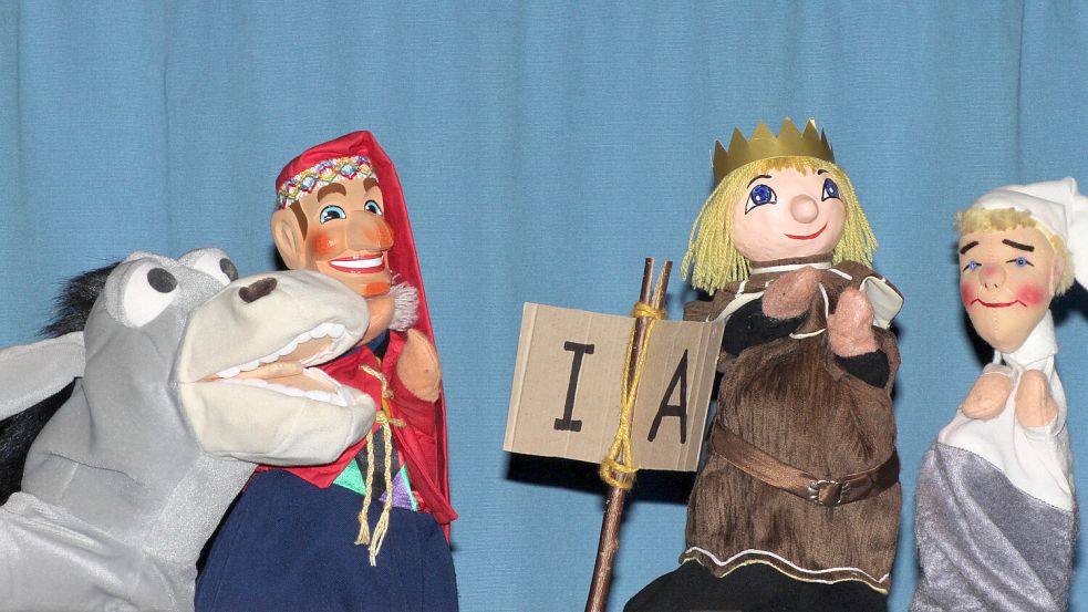In einer Benefiz-Aktion werden die Oldersumer Puppenspöler das Stück „Rumpelstilzchen“ nach dem Märchen der Brüder Grimm aufführen. Foto: Oldersumer Puppenspölers