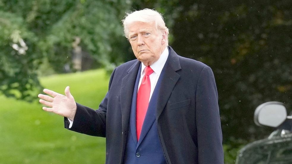 Trump will mehr Produktion in den USA. Foto: Jacquelyn Martin/AP/dpa