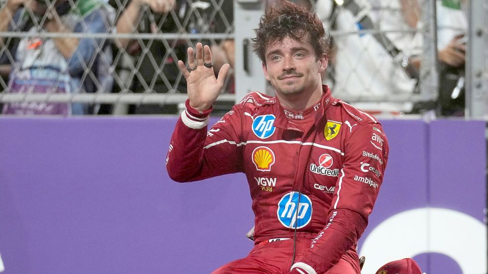 In diesem Jahr konnte Leclerc noch nicht gewinnen. Foto: Altaf Qadri/AP/dpa