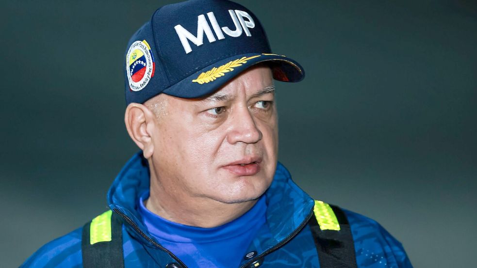 Innenminister Cabello wirft dem Oppositionellen terroristische Aktivitäten vor. (Archivbild) Foto: Jesus Vargas/dpa