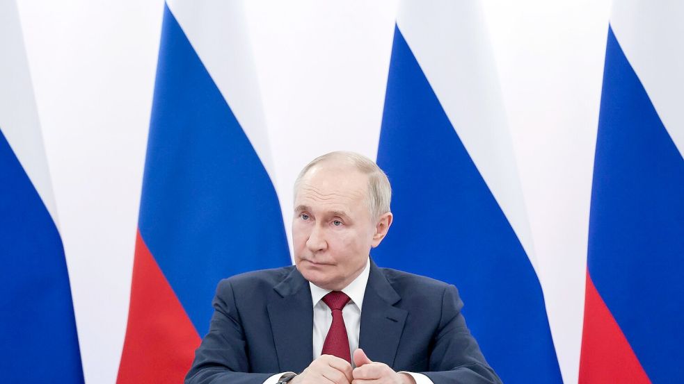 Kremlchef Wladimir Putin will russische Waffenexporte in andere Länder ankurbeln. (Archivbild) Foto: Vyacheslav Prokofyev/Pool Sputnik Kremlin/AP/dpa