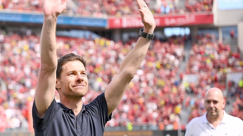Xabi Alonso kehrt Leverkusen den Rücken und will nun mit Real Madrid Titel holen. Foto: Marius Becker/dpa