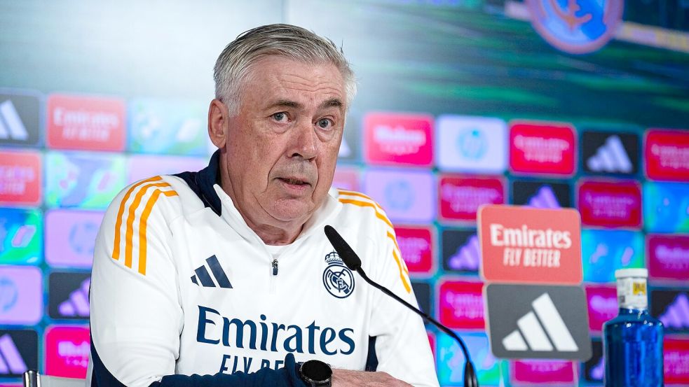 Carlo Ancelotti wird von Xabi Alonso bei Real Madrid abgelöst. Foto: Alberto Gardin/ZUMA Press Wire/dpa